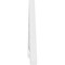 Ekena Millwork Pitch Finley Architectural Grade PVC Gable Pediment, 48"W x 10"H x 1"P (5/12) GPP048X010X100FIN - alternate 4